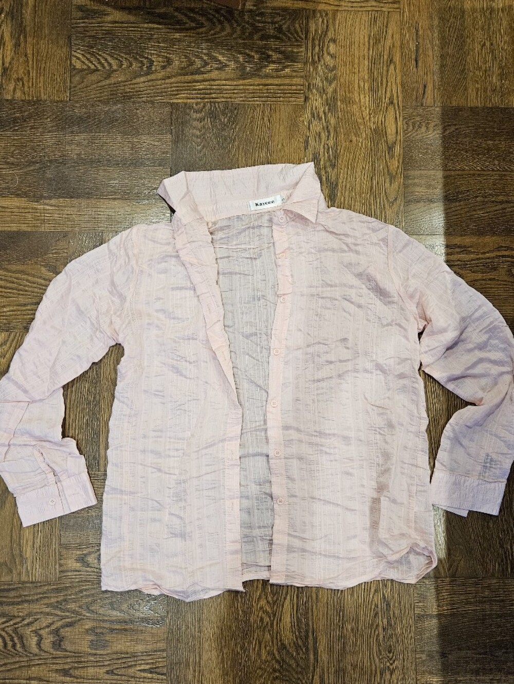 Light Pink Button-Down Shirt - NWOT